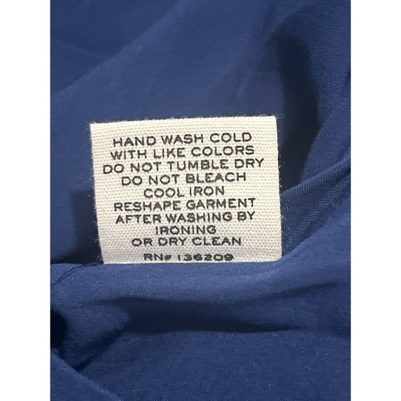 Hatch The Myra Maternity Dress Women's Size 1 Small Blue Lined Boho Prairie - Picture 15 of 15